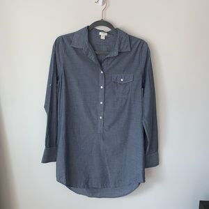 J. Crew Button Down Tunic Size XS